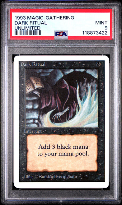 DARK RITUAL Unlimited PSA 9