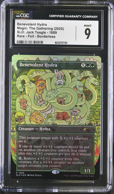 BENEVOLENT HYDRA SLD: Jack Teagle Foil CGC 9