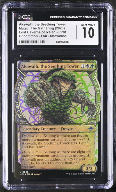 AKAWALLI, THE SEETHING TOWER The Lost Caverns of Ixalan Showcase Foil CGC 10