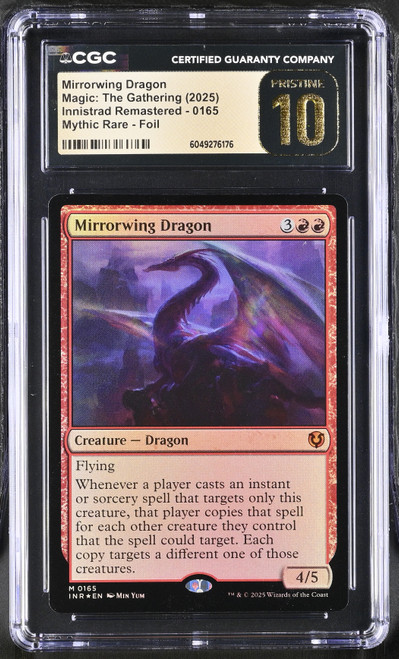 MIRRORWING DRAGON Innistrad Remastered Foil CGC 10