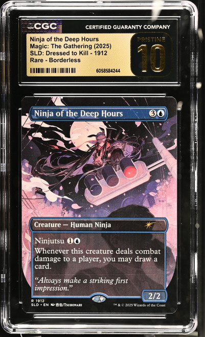 NINJA OF THE DEEP HOURS SLD: Dressed to Kill CGC 10