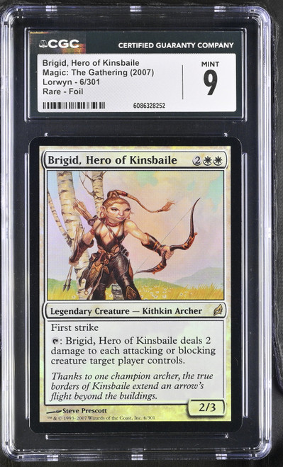 BRIGID, HERO OF KINSBAILE Lorwyn Foil CGC 9