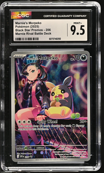 MARNIE'S MORPEKO Scarlet & Violet Promos holofoil CGC 9.5