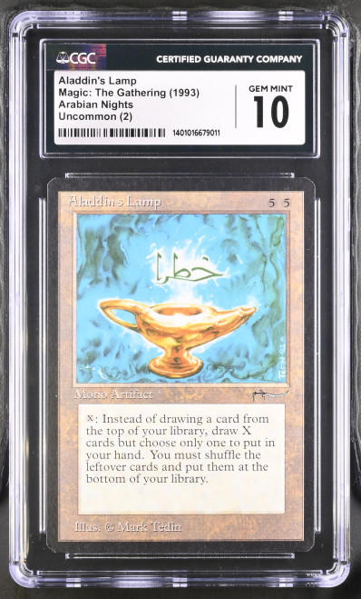 ALADDIN'S LAMP Arabian Nights CGC 10