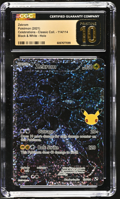 ZEKROM Celebrations CGC 10