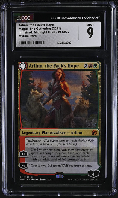 ARLINN, THE PACK'S HOPE Innistrad: Midnight Hunt CGC 9