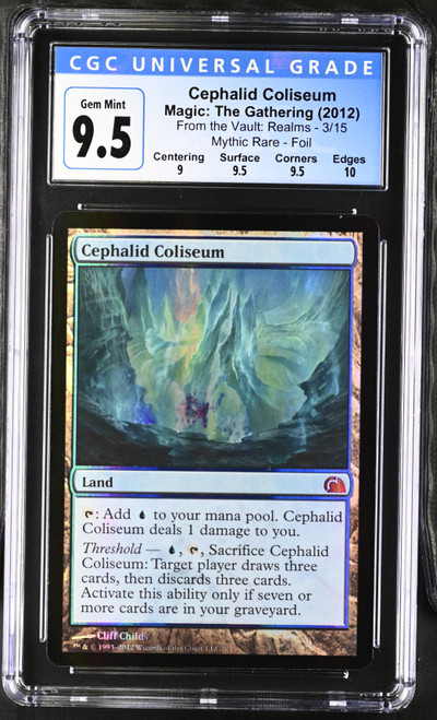 CEPHALID COLISEUM From the Vault: Realms Foil CGC 9.5