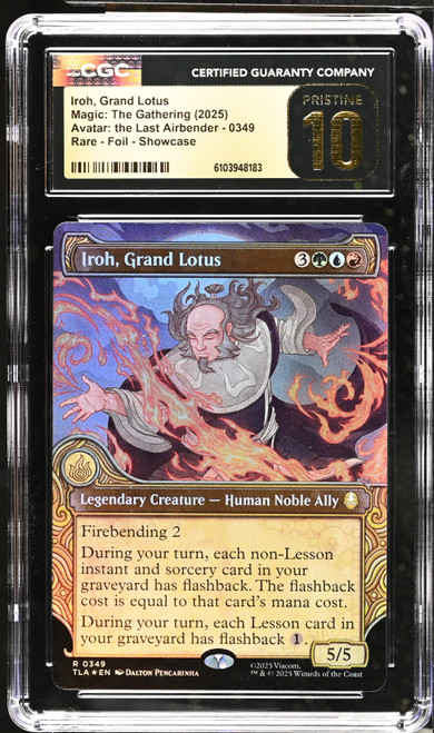 IROH, GRAND LOTUS Avatar: The Last Airbender Showcase Foil CGC 10