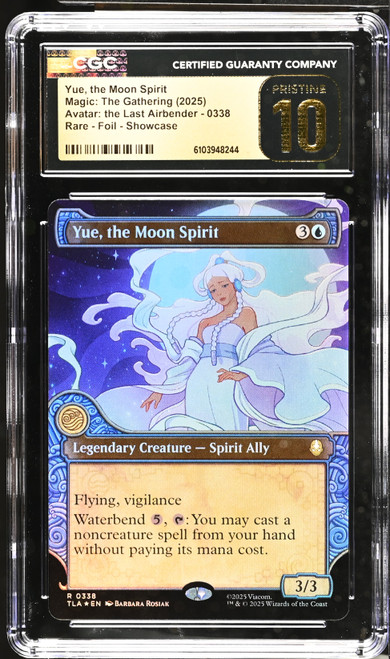 YUE, THE MOON SPIRIT Avatar: The Last Airbender Showcase Foil CGC 10