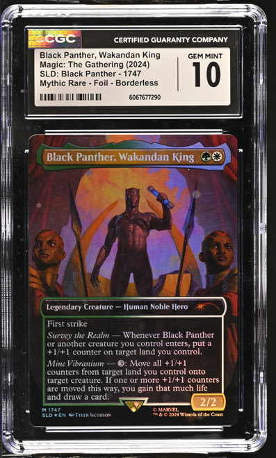 BLACK PANTHER, WAKANDAN KING SLD:  Foil CGC 10
