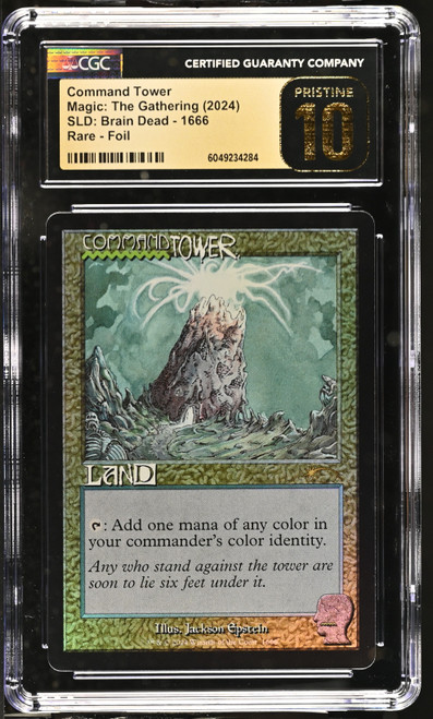 COMMAND TOWER SLD:  Foil CGC 10