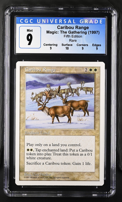 CARIBOU RANGE 5th Edition Rare CGC 9 Q+ #4151141025