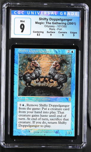 SHIFTY DOPPELGANGER Odyssey Foil Rare CGC 9 #4089748188