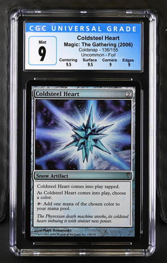 COLDSTEEL HEART Coldsnap Foil U CGC 9 Q++ #3991407032