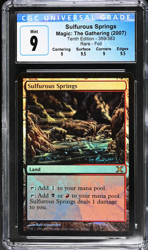 mtg Foil 硫黄泉/Sulfurous Springs 7版黒枠foil Sulfurous Springs - 7th Edition - Magic: The Gathering - TCGplayer.com