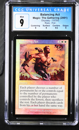 Magic The Gathering – Balancing Act (Editto Compensatore) – Carta Rara Dal Set Odyssey (ODY), Inglese
