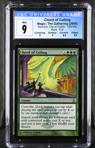 CHORD OF CALLING Ravnica Foil CGC 9 - Nostalgium