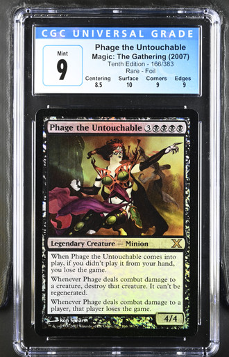 PHAGE THE UNTOUCHABLE 10th Edition Foil CGC 9 - Nostalgium