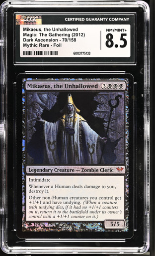 MIKAEUS, THE UNHALLOWED Dark Ascension Foil CGC 8.5 - Nostalgium