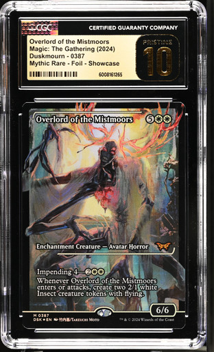 MTG 幽愁　プレミアムプロモパック　foil Overlord of the Mistmoors (Showcase) (Fracture Foil) - Duskmourn