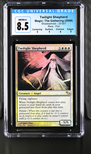TWILIGHT SHEPHERD Shadowmoor Foil CGC 8.5 - Nostalgium