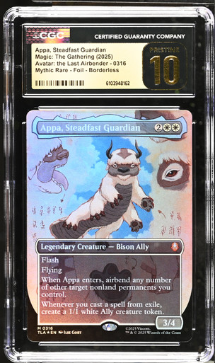 appa mtg card Magic The Gathering - Avatar The Last Airbender (Exile them APPA, STEADFAST GUARDIAN Avatar: The
