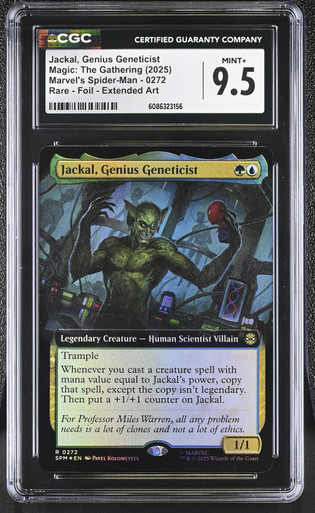 JACKAL, GENIUS GENETICIST Marvel's Spider-Man Extended Art Foil