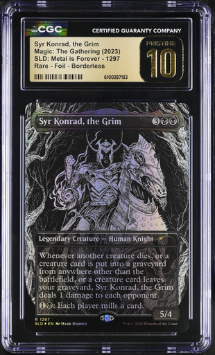 syr konrad mtg final fantasy Golbez, Clad in Darkness the Grim deals 1 damage to each opponent. The foiling on the FCA