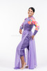 Revival Collection -Elegant Lilac Unitard & Skirt