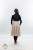 Beige Wrap-Around Skirt