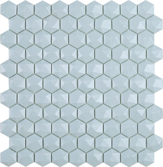 Nordic Matt Light Blue Hex 3D