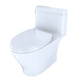 Nexus one-piece toilet, 1.28 gpf, elongated bowl