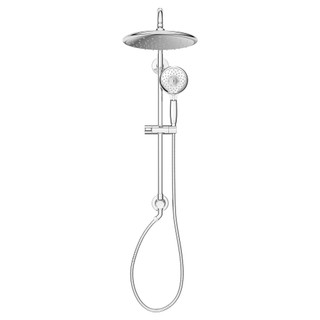 Spectra versa 24-inch 4-function 2.5 gpm/9.5 l/min shower system with rain showerhead