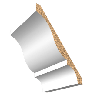 Mdf molding crown colonial CR-M43