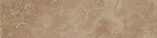 Bullnose Cipriani Noce 3" x 12"