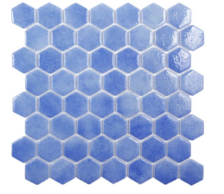 Tortugas Patch Reef Blue Hexagon 10.75" x 10.5" (Box Only)