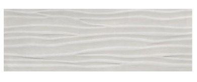 Titan White Wave Glossy 12"  x 36" (Wall Only)