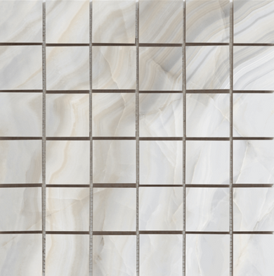 Mosaic Athena Plata Polished 12" x 12"