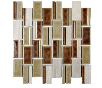 Mirada 73 Beige Mix 11.75" X 11.75"