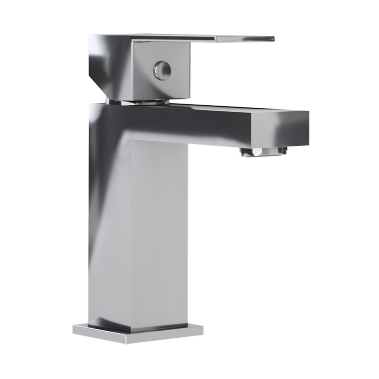 RQT11BCC Quatro Single lever bassin faucet Drain Included