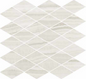 Mosaic Onyx Milk Natural Rhomboid 12.5" x 13.5"