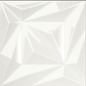 Esenzia White Deco Glossy  6" x 6"