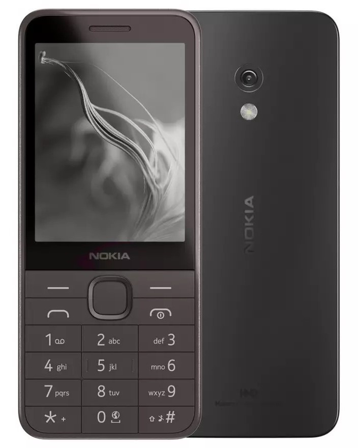 Nokia 235 4G ブラック 携帯電話 本体　SIMフリー Nokia 235 4G Dual Sim Black Mobile Phone – Unlocked
