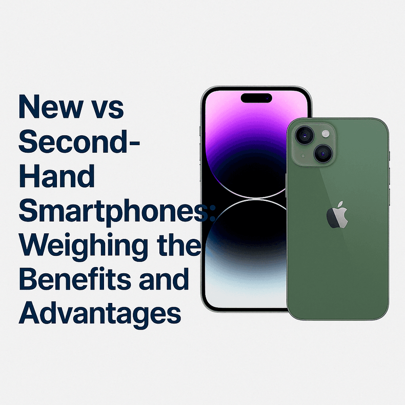 ​New vs Second-Hand Smartphones: Weighing the Benefits and Advantages