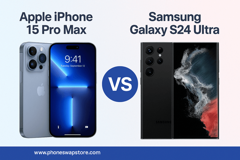 Apple iPhone 15 Pro Max vs Samsung Galaxy S24 Ultra