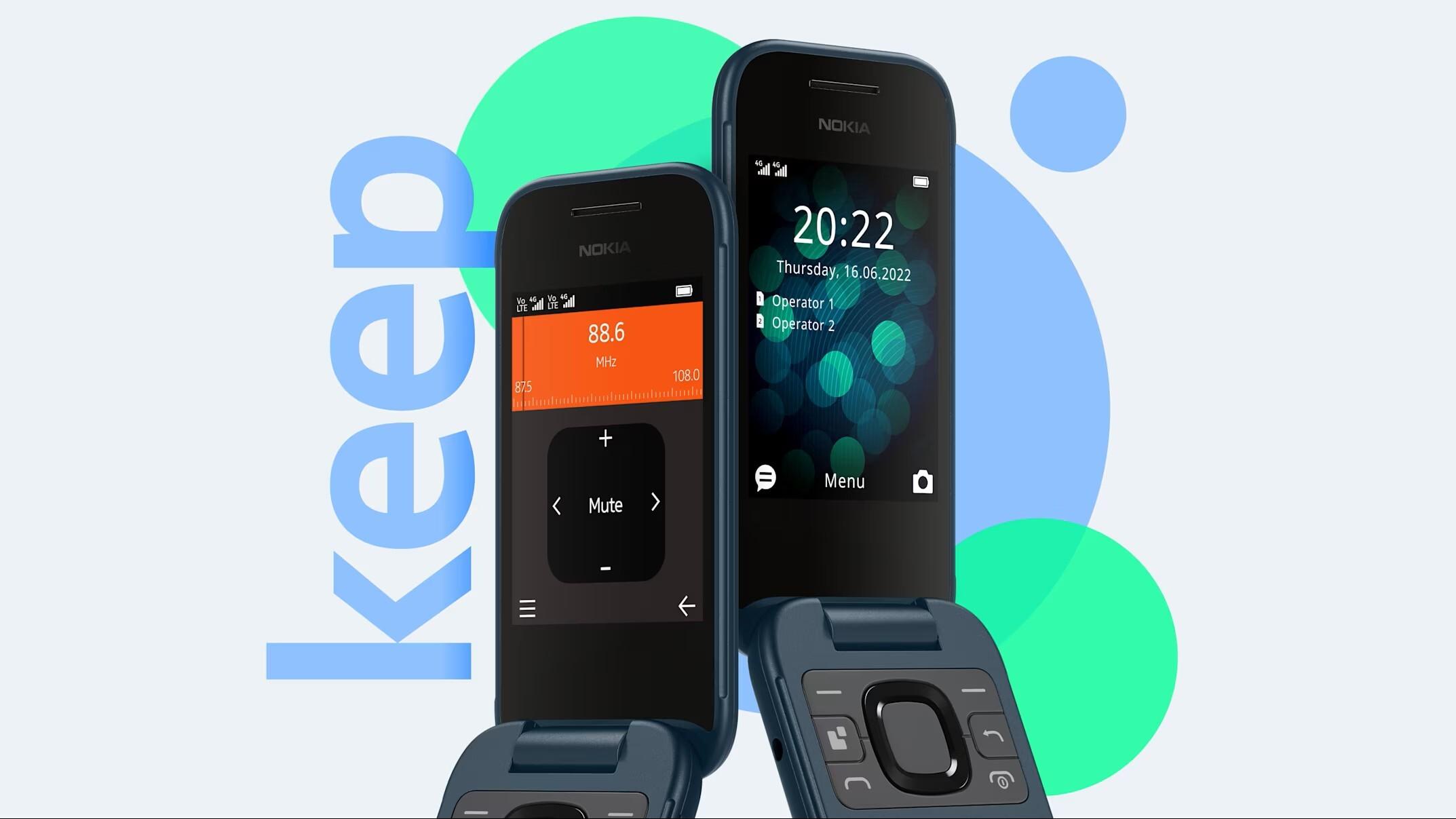 Nokia 2660 Flip 4G Dual Sim Mobile Phone | PhoneSwap Store