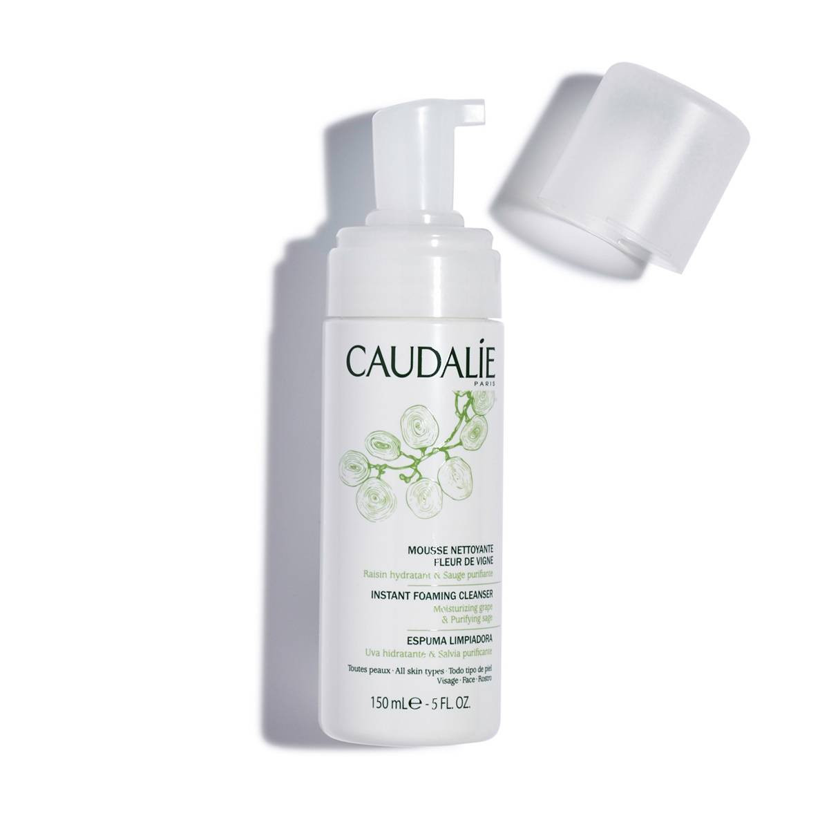 caudalie foaming face wash