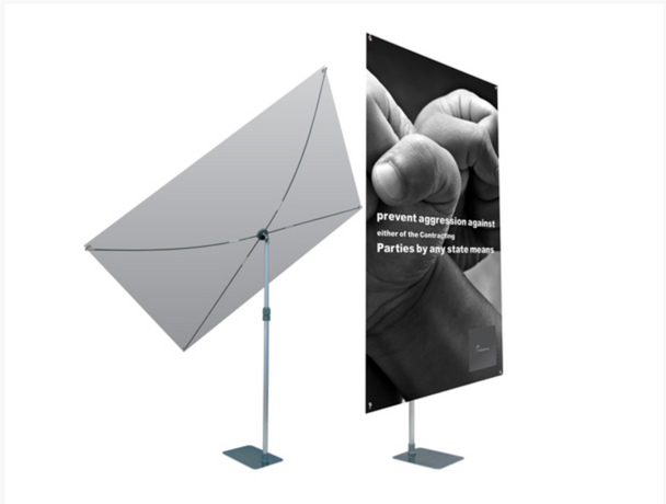 Horizontal Banner Stand from BannerWorld