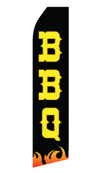 Black BBQ Econo Stock Flag