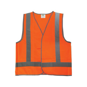 DISPOSABLE ORANGE SAFETY VEST DISPOSABLE ORANGE SAFETY VEST